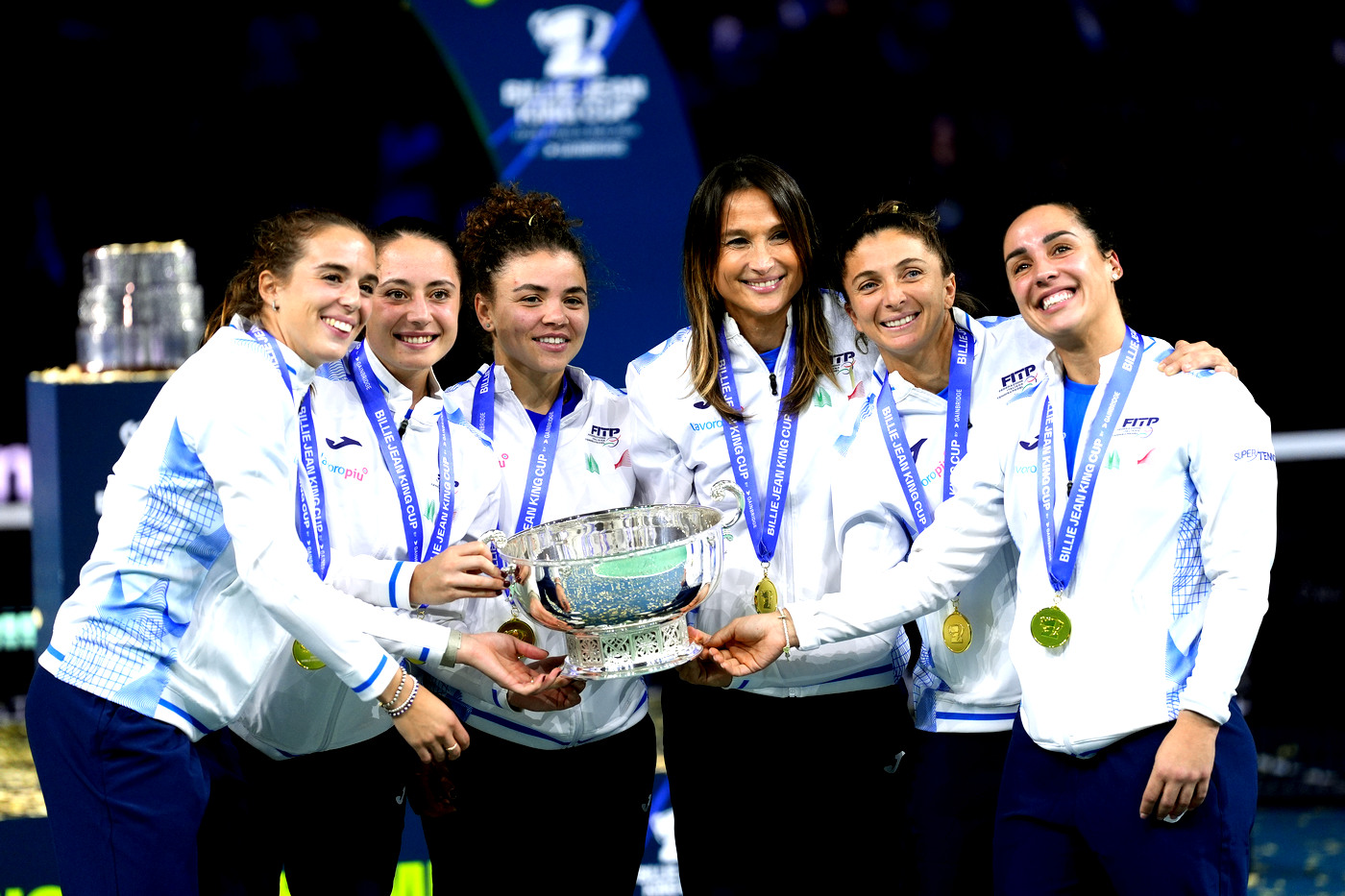 Сборная Италии — победитель Кубка Билли Джин Кинг