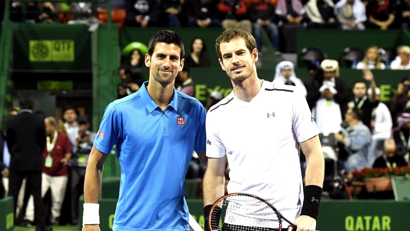 Новак Джокович и Энди Маррей