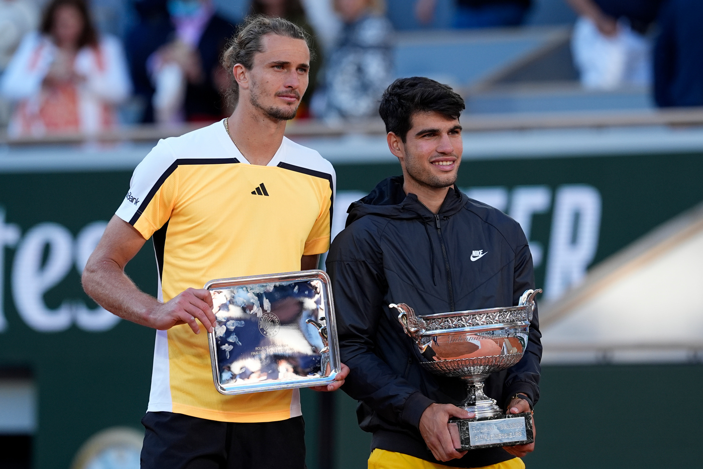 Саша Зверев и Карлос Алькарас