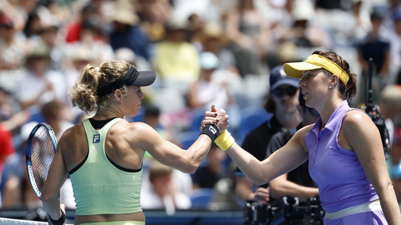 Анастасия Павлюченкова после победы над Лаурой Зигемунд в третьем круге Australian Open