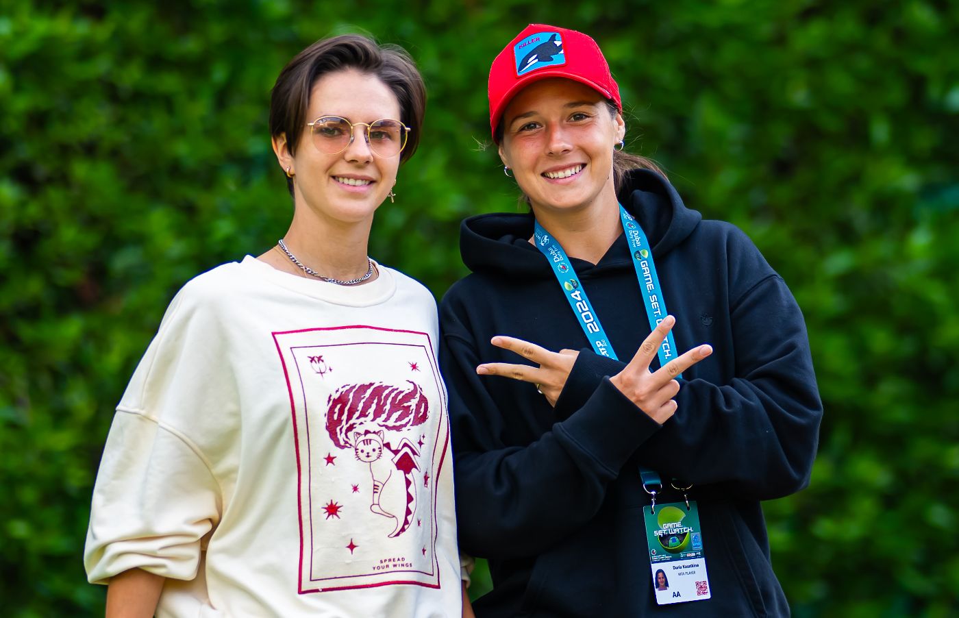Наталья Забияко и Дарья Касаткина
