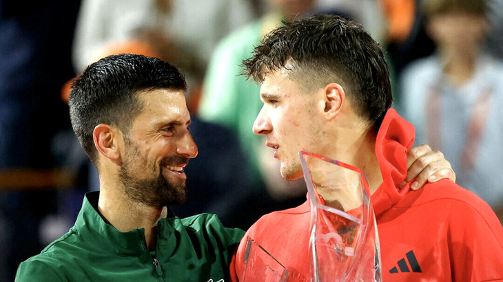 Новак Джокович и Якуб Меншик