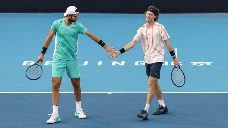 Карен Хачанов и Андрей Рублев