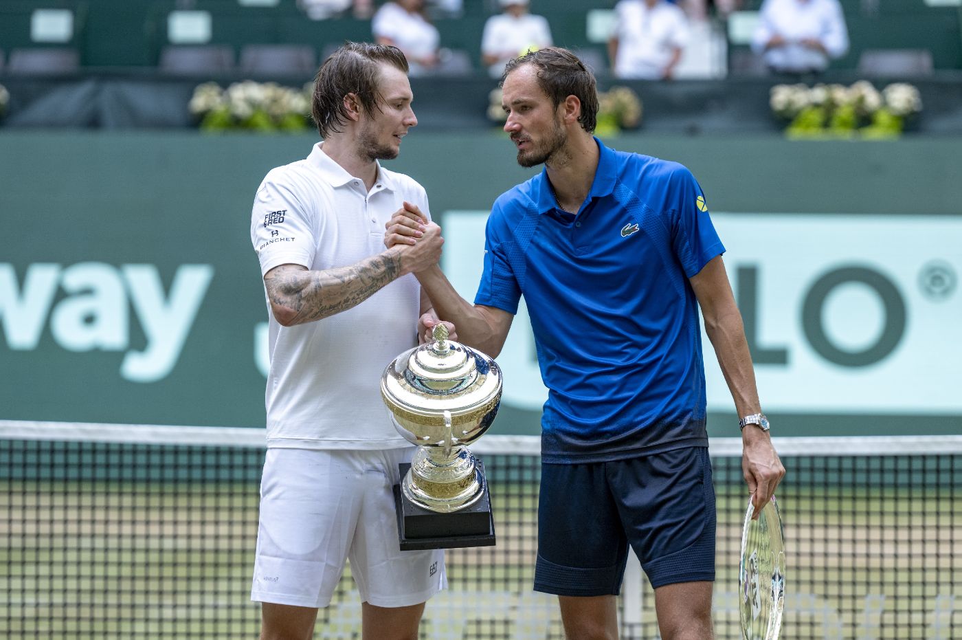 Александр Бублик и Даниил Медведев