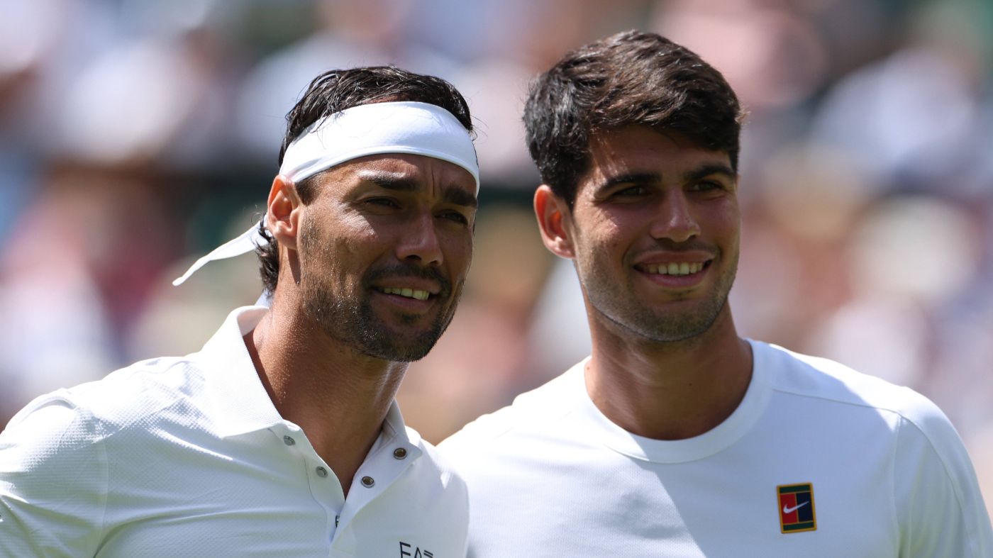 Фабио Фоньини и Карлос Алькарас