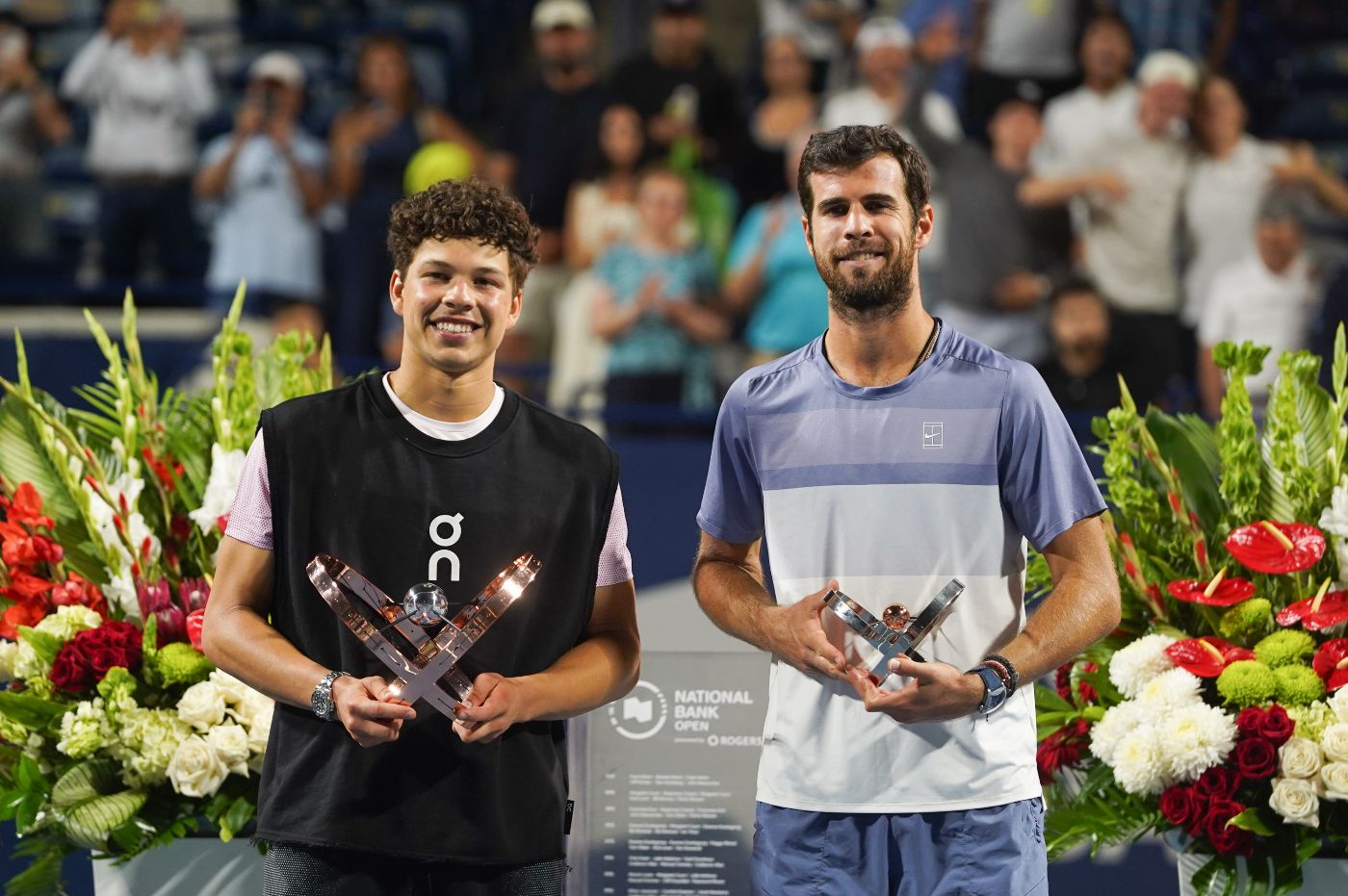 Бен Шелтон и Карен Хачанов