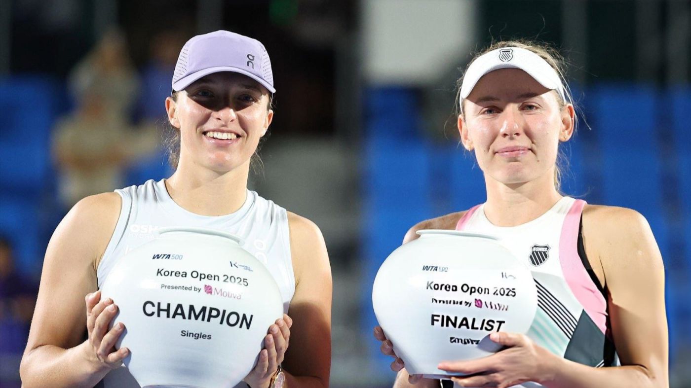 Ига Свентек и Екатерина Александрова