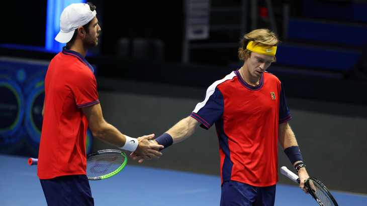 Карен Хачанов и Андрей Рублев