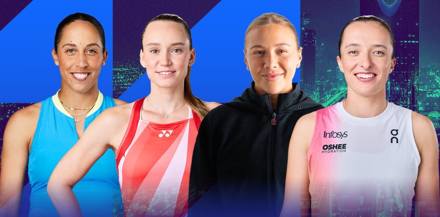 Мэдисон Киз, Елена Рыбакина, Аманда Анисимова и Ига Свентек