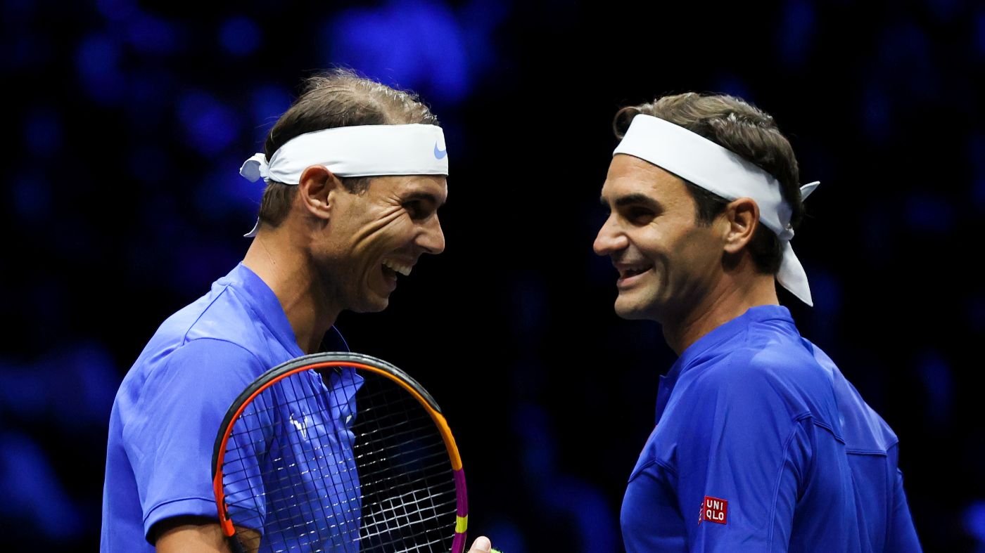 Рафаэль Надаль и Роджер Федерер