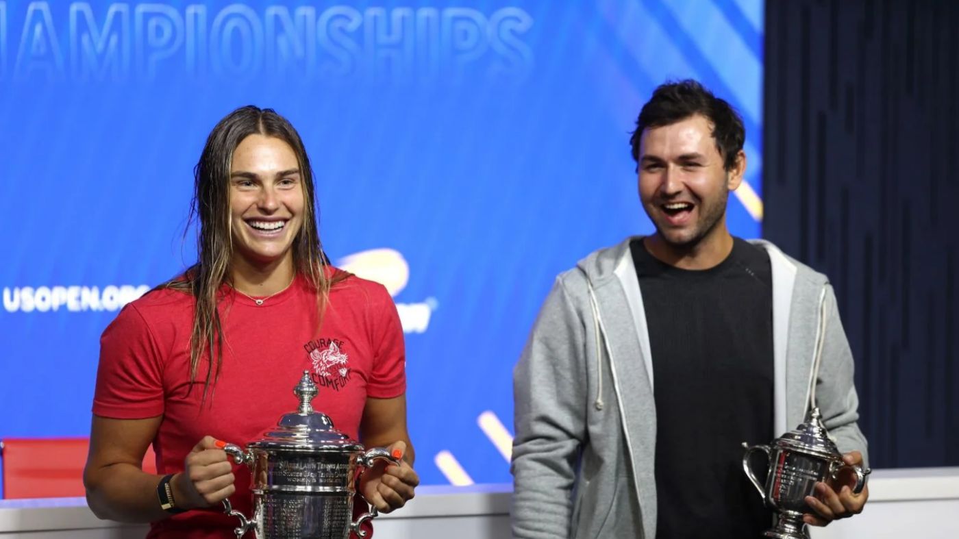 Арина Соболенко и Антон Дубров