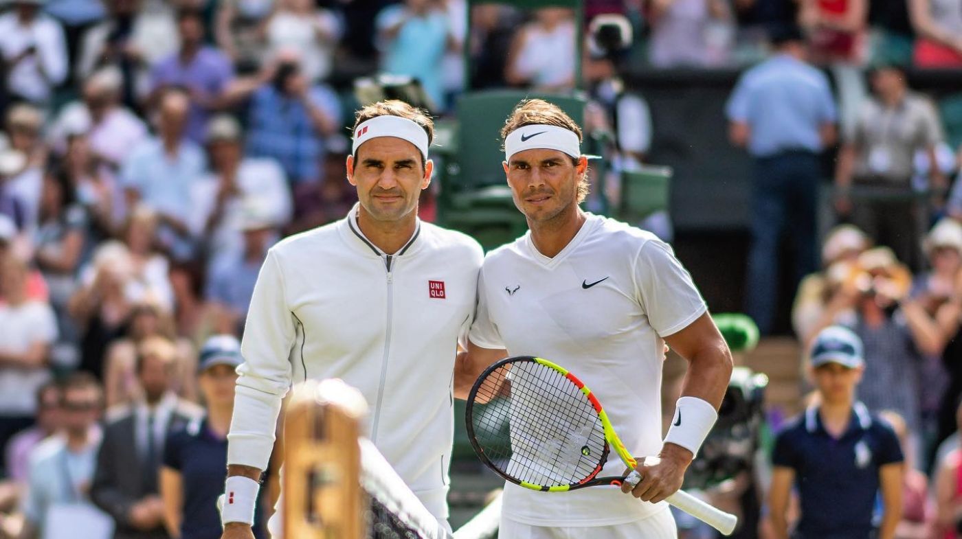 Роджер Федерер и Рафаэль Надаль