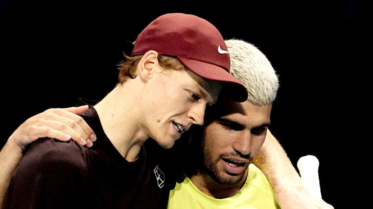 Янник Синнер и Карлос Алькарас