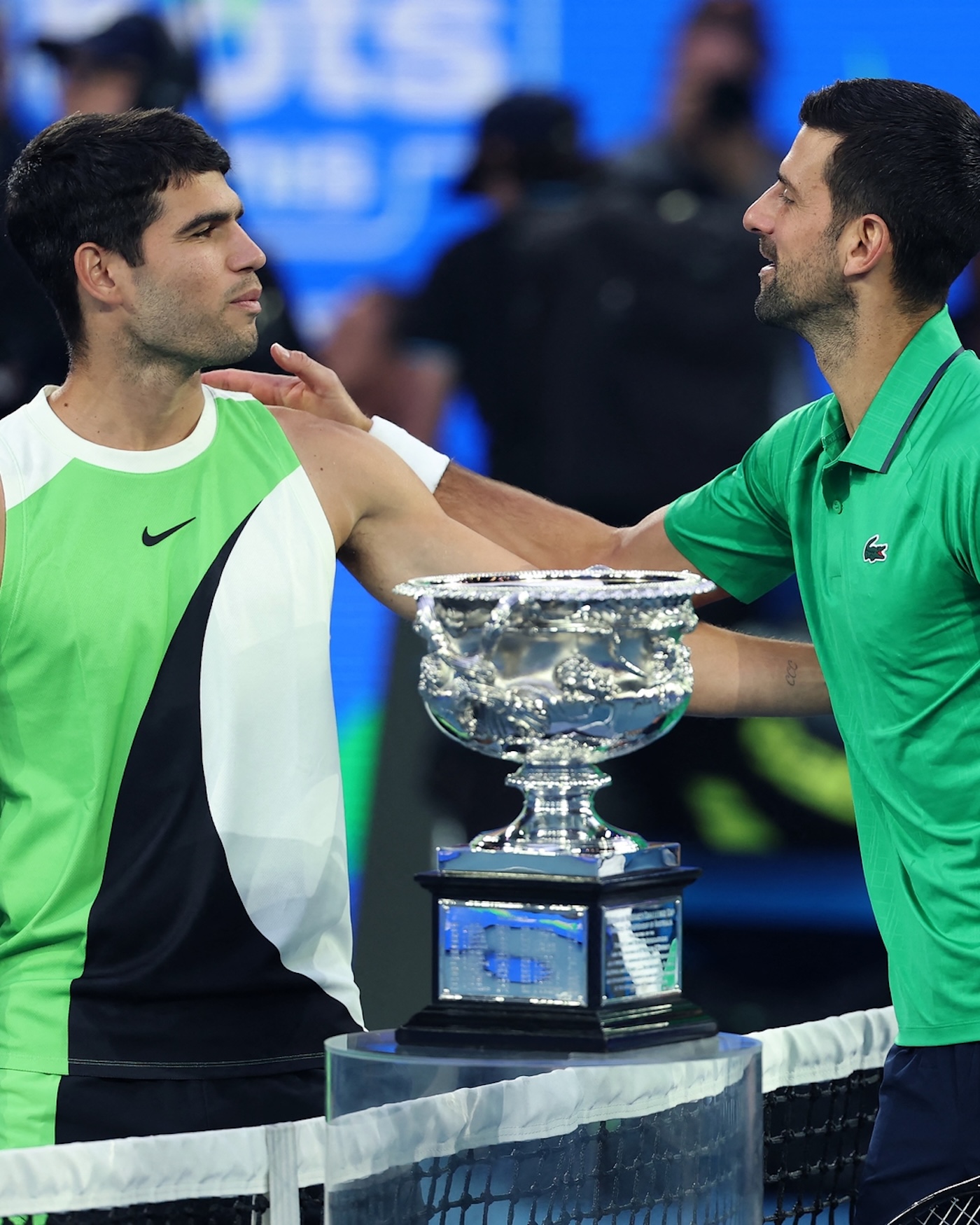 Карлос Алькарас и Новак Джокович