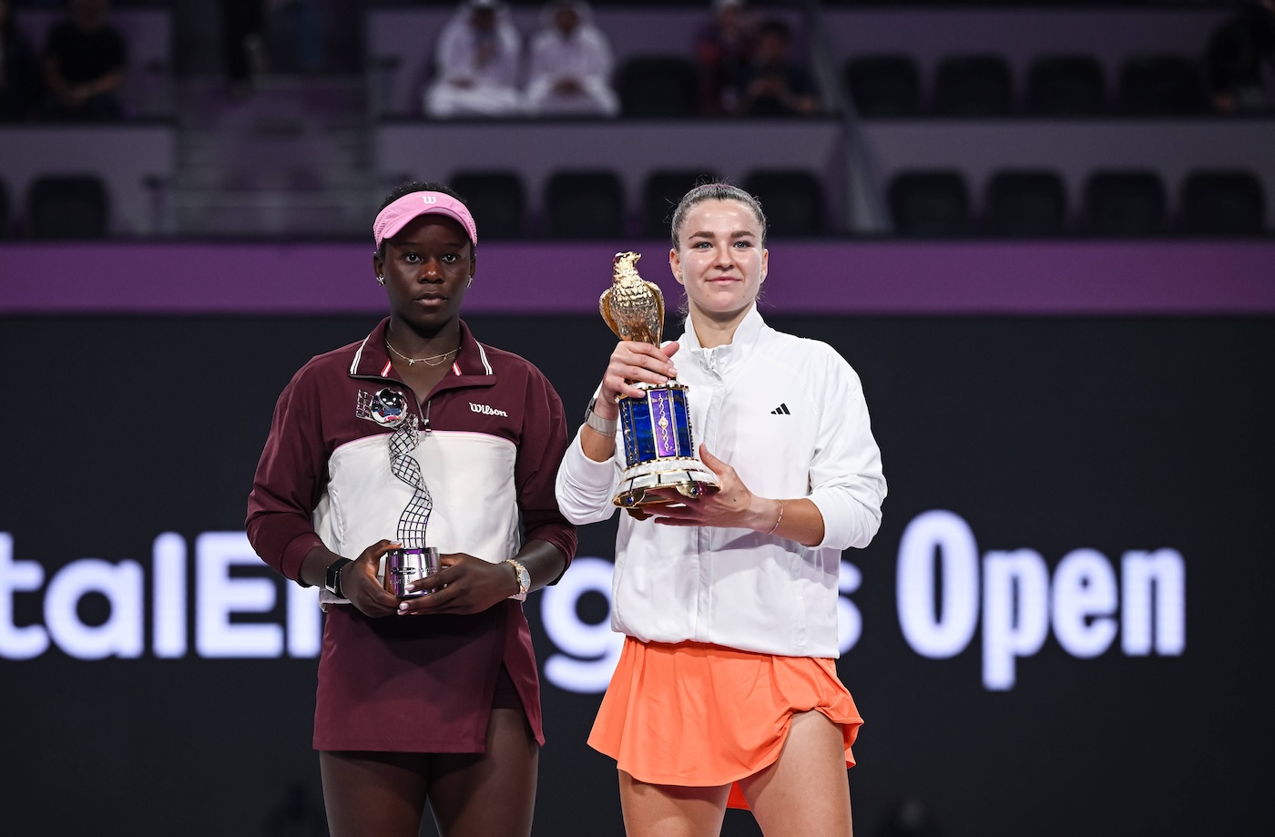 Виктория Мбоко и Каролина Мухова