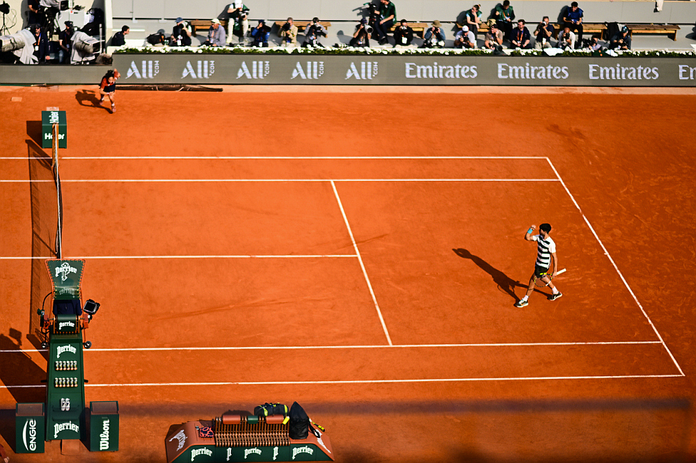 Карлос Алькарас в финале Ролан Гаррос-2025