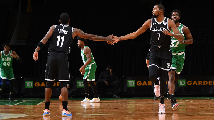 Кайри Ирвинг и Кевин Дюрант