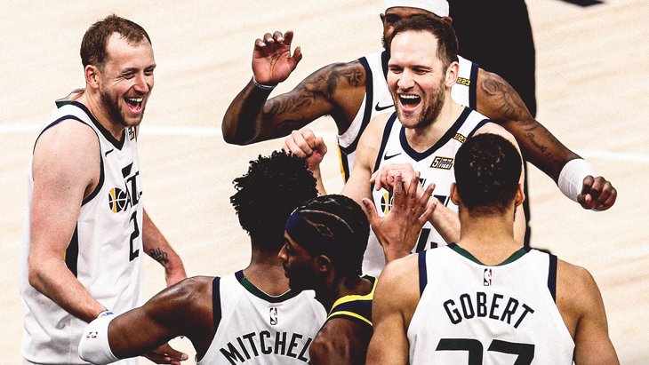 Баскетболисты «Юты»