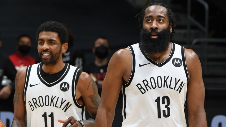 Кайри Ирвинг и Джеймс Харден