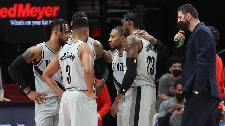 Баскетболисты «Портленда»