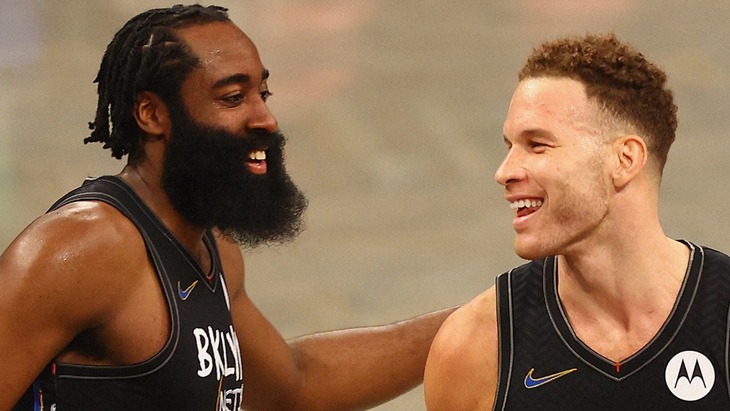 Джеймс Харден и Блэйк Гриффин