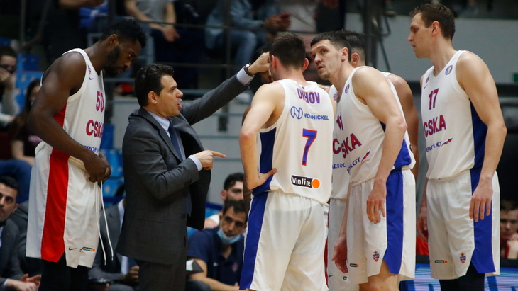 Баскетболисты ЦСКА