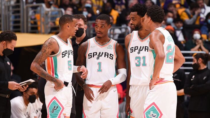 Баскетболисты «Сан-Антонио»