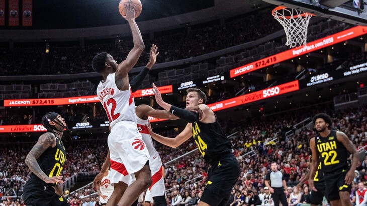 «Торонто Рэпторс» — «Юта Джаз»