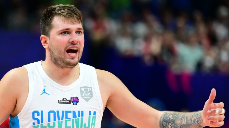 Лука Дончич, игрок сборной Словении и «Даллас Маверикс»