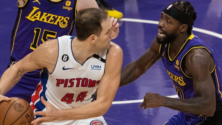 «Лос-Анджелес Лейкерс» — «Детройт Пистонс». Сезон 2022/2023