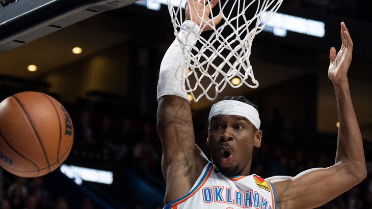 Шэй Гилджес-Александер, игрок «Оклахомы»