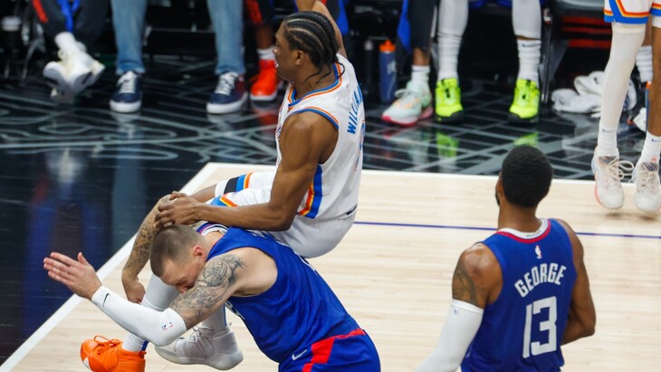 losangelesclippers oklahomacitythunder