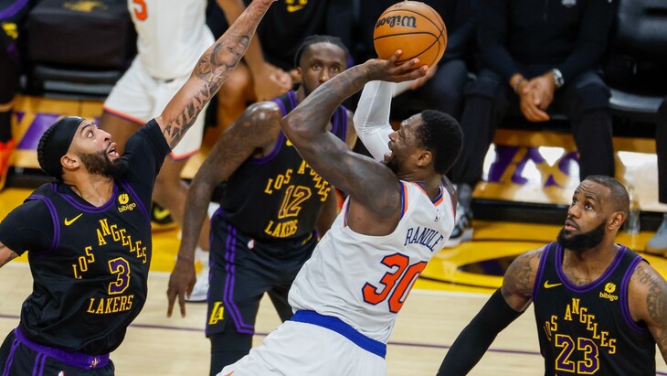 «Лос-Анджелес Лейкерс» — «Нью-Йорк»