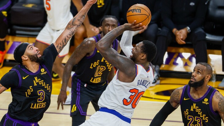 «Лос-Анджелес Лейкерс» — «Нью-Йорк»