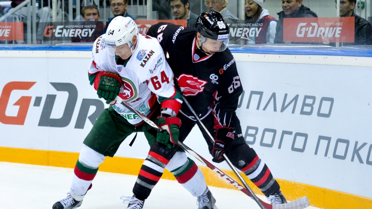 В сентябре «Авангард» уступил «Ак Барсу» в серии буллитов (2:3 Б)