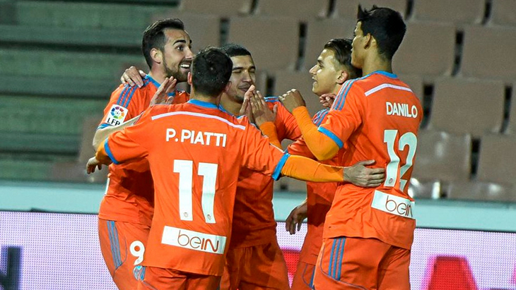 Футболисты «Валенсии»