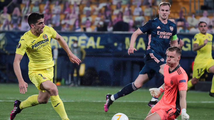 «Вильярреал» выиграл у «Арсенала» в первом матче со счетом 2:1