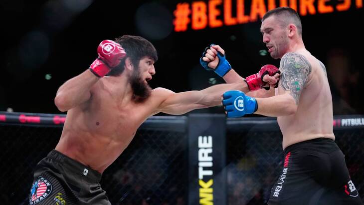 Тимур Хизриев (слева)