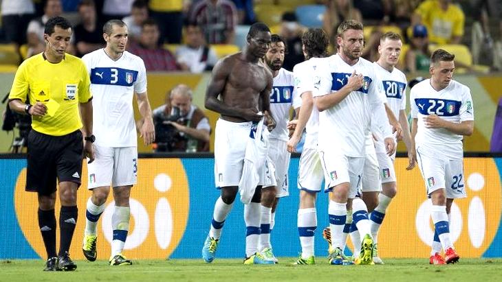 Только Марио Балотелли забил гол Мексике