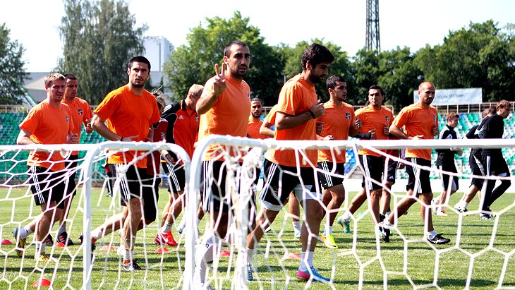 Футболисты «Урала» готовятся к дебюту в Премьер-лиге