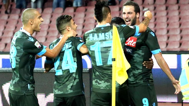 Футболисты «Наполи»