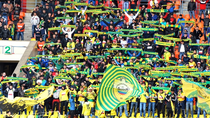 Болельщики «Анжи» ждут побед