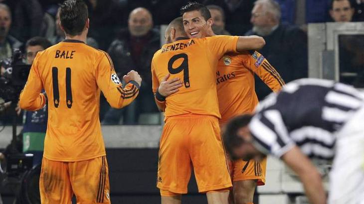 Ударное трио мадридцев