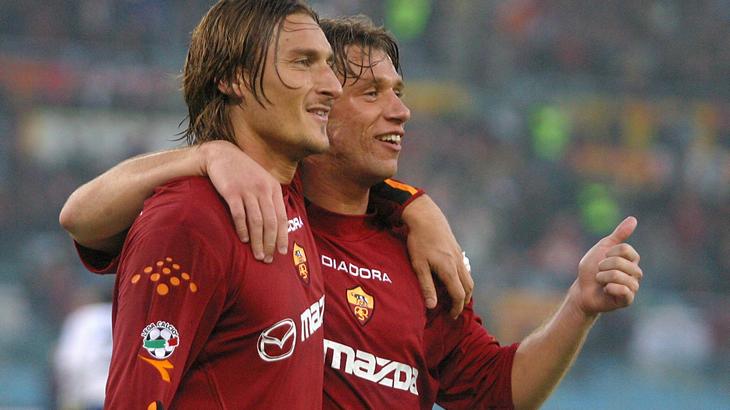 Когда-то Тотти и Кассано играли в одной команде