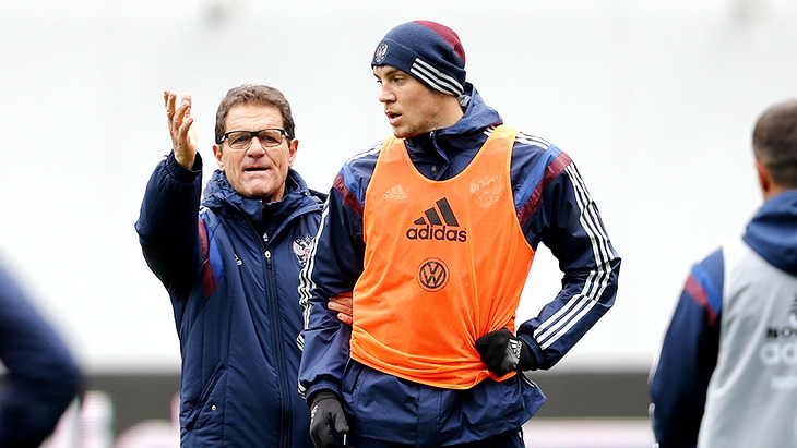 Фабио Капелло и Артем Дзюба