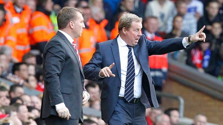 Брендан Роджерс (слева) и Харри Реднапп