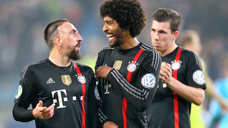 Футболисты «Баварии»