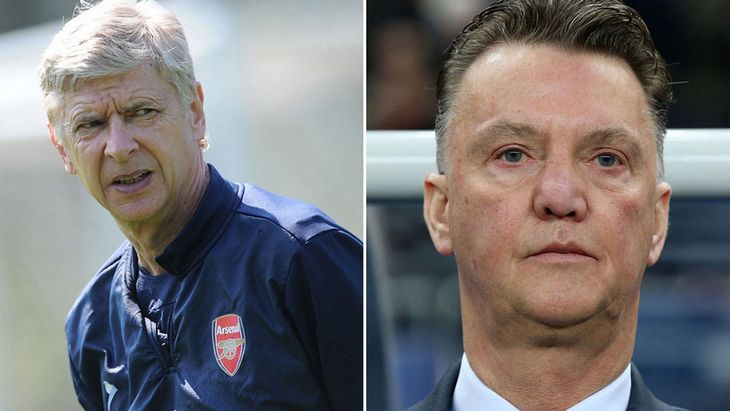 Арсен Венгер против Луи ван Гала