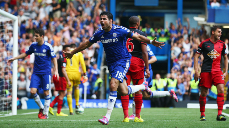 Диего Коста уже забивал в ворота «Суонси»