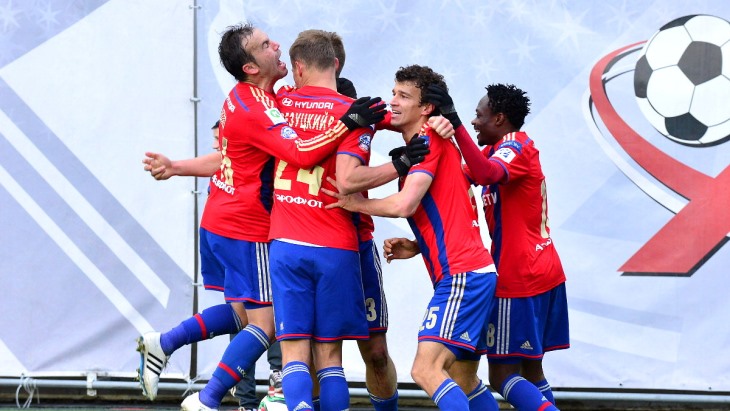 Футболисты ЦСКА